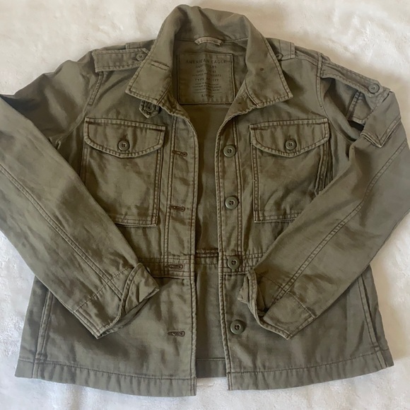 Green army style jacket - Picture 1 of 1